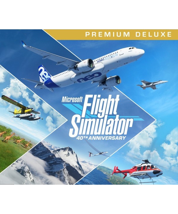 Microsoft Flight Simulator 40th Anniversary Premium Deluxe Edition Xbox Series X|S / Windows 10 MS Store (PC) Key 